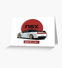NSX (Japanese Monster) Greeting Card