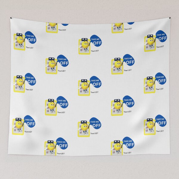 Item preview, Take Me OFF Your List designed and sold by HanaiPrint.