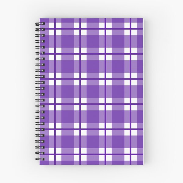 Item preview, Purple and white gingham plaid check  designed and sold by LittleBettyMakes.