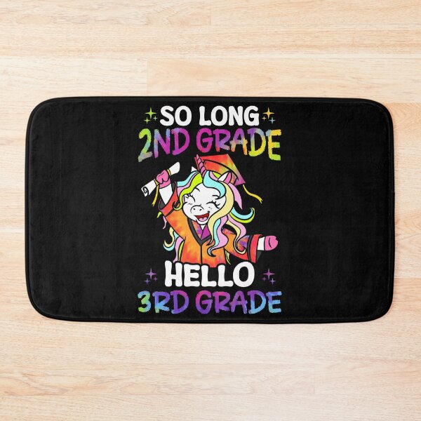 Item preview, Funny Unicorn So Long 2nd Grade Hello 3rd Grade Funny Graduation Girl Gift designed and sold by JUSTBEELEGANT.