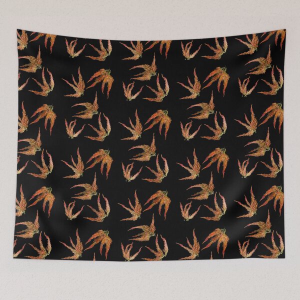 Item preview, Wool Flower 2 Dark Floral designed and sold by LindasPhotoArt.