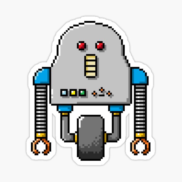 Item preview, Pixel Robot 215 designed and sold by Vampireslug's House of Pixels.