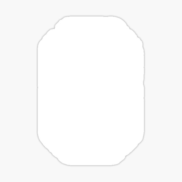 "0 Number Zero Sports Team TShirt White Text" Sticker for Sale by SickDesign Redbubble