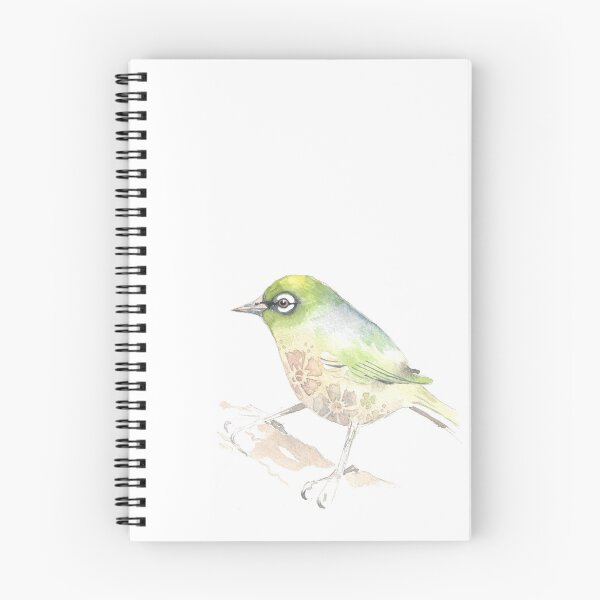 Item preview, Tauhou NZ Waxeye designed and sold by ElizabethKiwi.