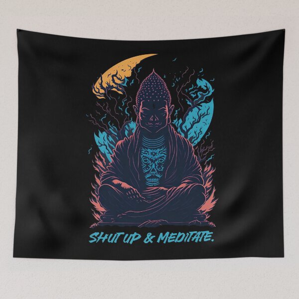 Item preview, shutdown & meditate designed and sold by ZenStickConcept.
