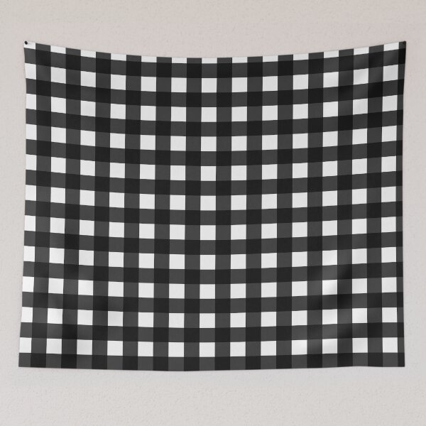 Item preview, Black and white gingham designed and sold by LittleBettyMakes.
