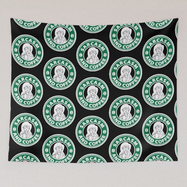 Item preview, Sarcasm and Coffee Premium designed and sold by robmelendez.