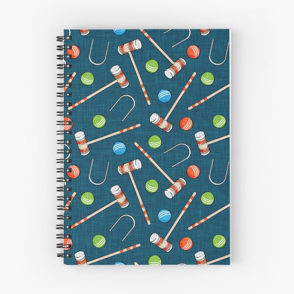 Item preview, croquet set - navy blue designed and sold by littlearrow.