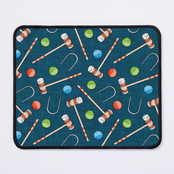 Item preview, croquet set - navy blue designed and sold by littlearrow.