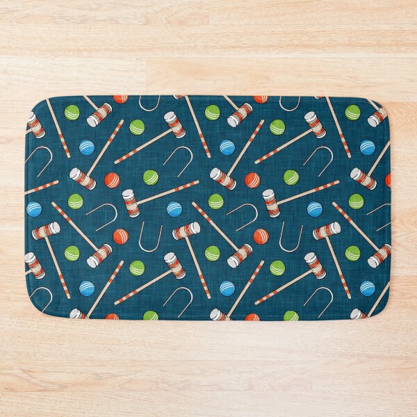 Item preview, croquet set - navy blue designed and sold by littlearrow.