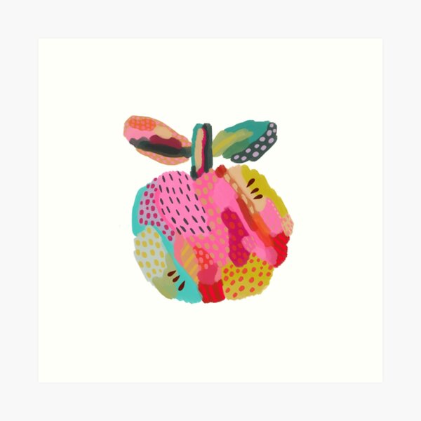 Pomme Caramel Impression artistique