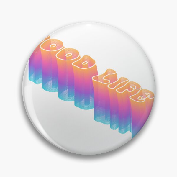 Item preview, GOOD LIFE neon light illustrator designed and sold by Anaqiuz.