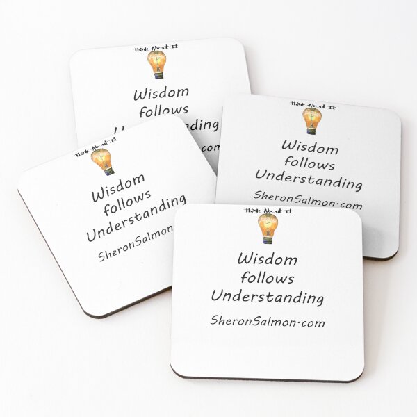 Item preview, Wisdom follows understanding. designed and sold by IAMthinker.