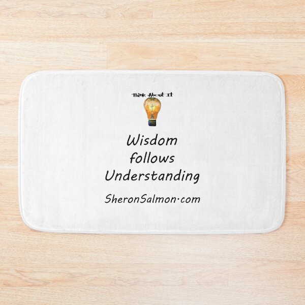 Item preview, Wisdom follows understanding. designed and sold by IAMthinker.