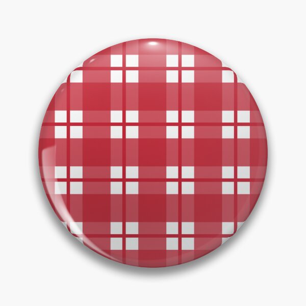 Item preview, Red and white gingham plaid check  designed and sold by LittleBettyMakes.