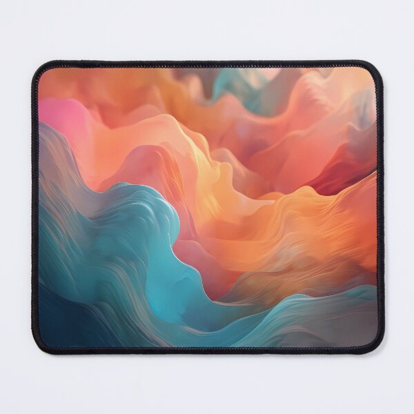 Item preview, Vibrant Abstract Waves II designed and sold by StudioOfAiArts.
