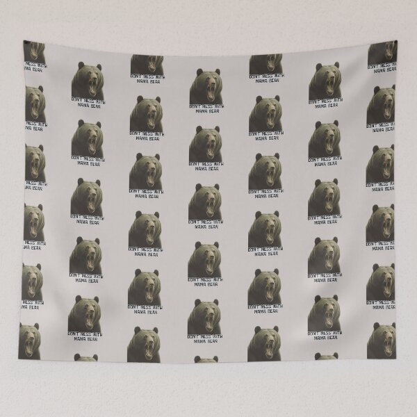 Item preview, Don't Mess with Mama Bear Light Background designed and sold by TGAL2.