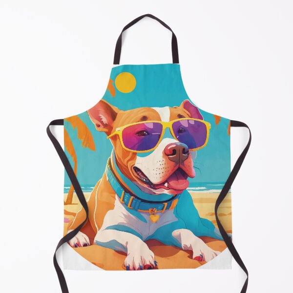 Artikelvorschau, Sommermuster mit Flamingos und Ananas (Pitbull) entworfen und verkauft von Adapatterns.