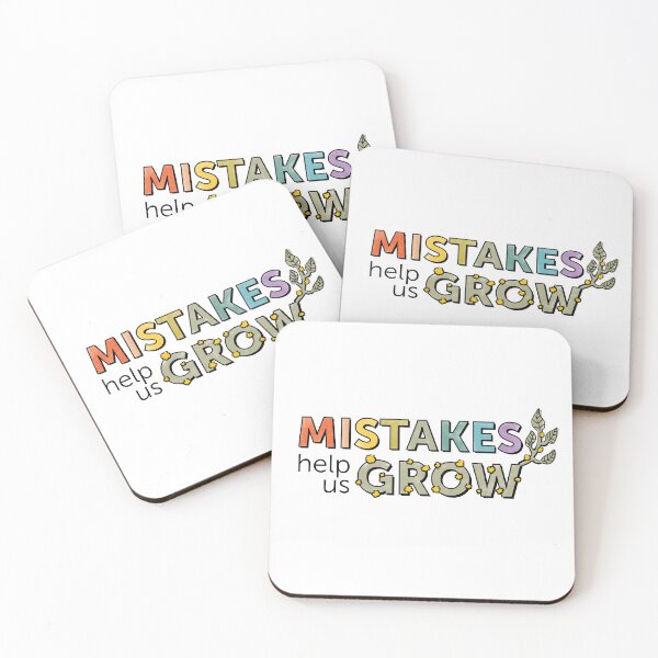 Item preview, Mistakes Help Us Grow designed and sold by SavannahLilyDesigns.