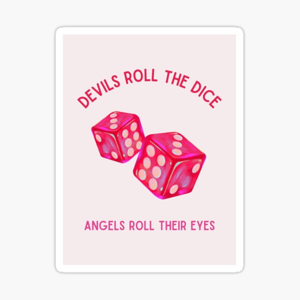 Taylor Swift Devils Roll the Dice Vinyl Waterproof Stickers