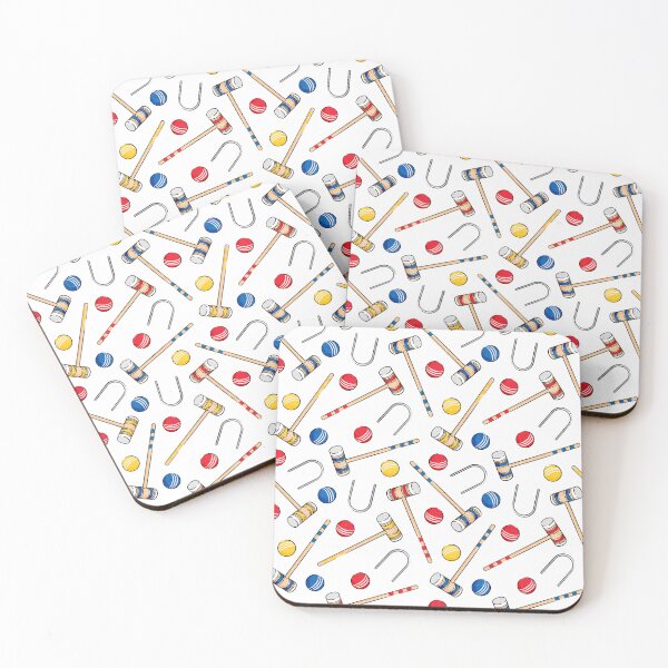 Item preview, croquet set - white designed and sold by littlearrow.