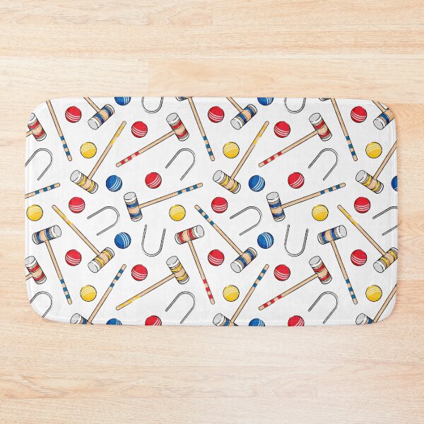 Item preview, croquet set - white designed and sold by littlearrow.