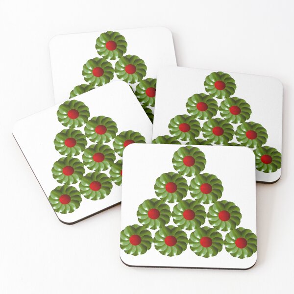 Item preview, Green Flower Triangle designed and sold by Picture-Dot-Art.