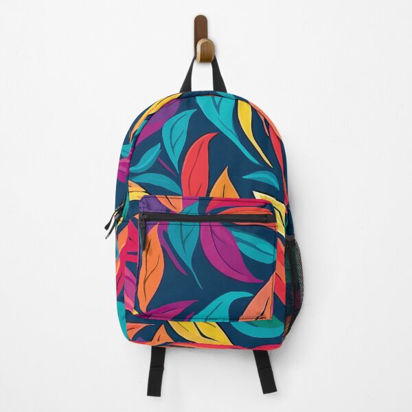 Item preview, Vibrant leaves pattern design designed and sold by SweetWhiskers.