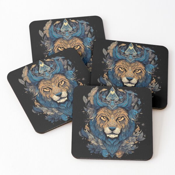 Item preview, Majestic lion designed and sold by unknown-places.