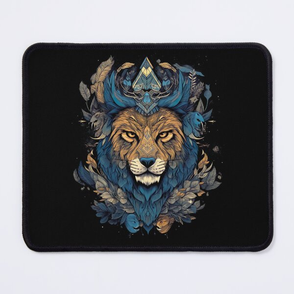 Item preview, Majestic lion designed and sold by unknown-places.