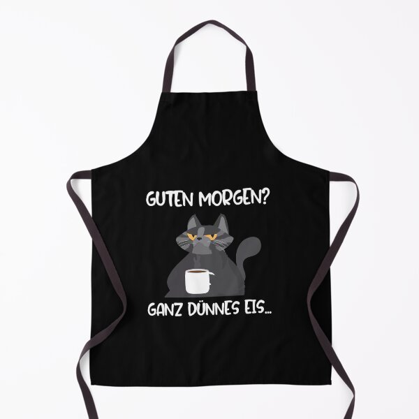 Item preview, Guten Morgen? Ganz Dünnes Eis Katze Kaffee Büro Katze designed and sold by Lenny Stahl.
