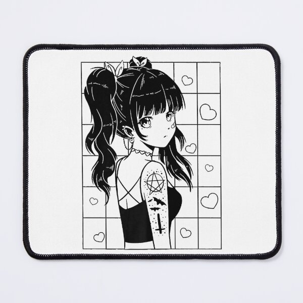 Item preview, Anime girl, young woman, sad. Premium designed and sold by elwoodpoole.
