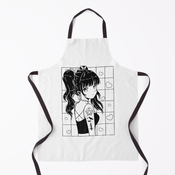 Item preview, Anime girl, young woman, sad. Premium designed and sold by elwoodpoole.