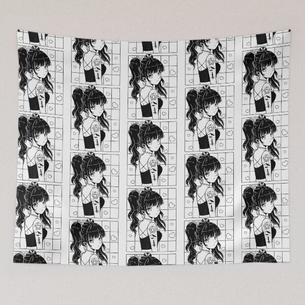Item preview, Anime girl, young woman, sad. Premium designed and sold by elwoodpoole.