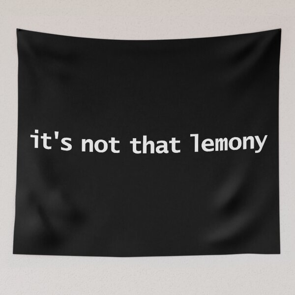 Item preview, It's Not That Lemony Funny Succession Quotes designed and sold by ellenhenry.