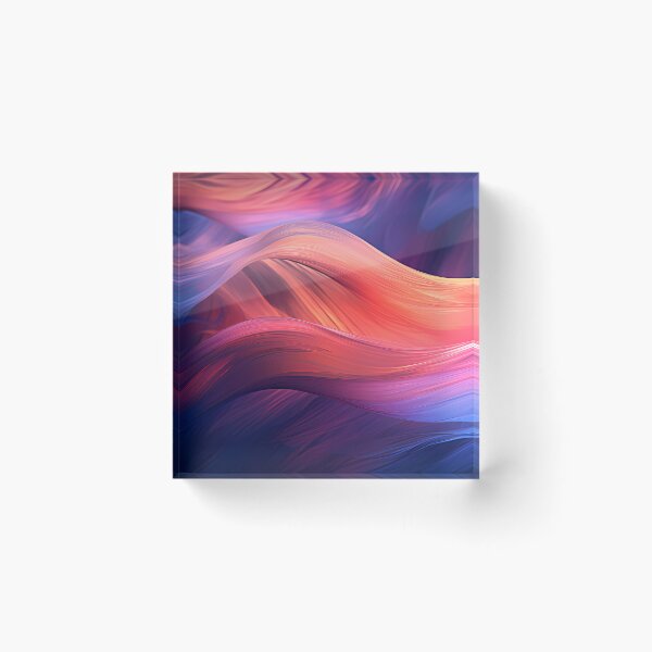 Item preview, Vibrant Abstract Waves IV designed and sold by StudioOfAiArts.