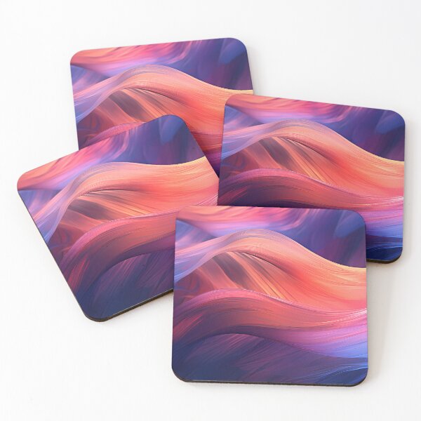 Item preview, Vibrant Abstract Waves IV designed and sold by StudioOfAiArts.