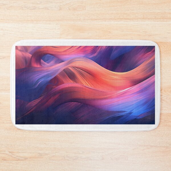 Item preview, Vibrant Abstract Waves IV designed and sold by StudioOfAiArts.