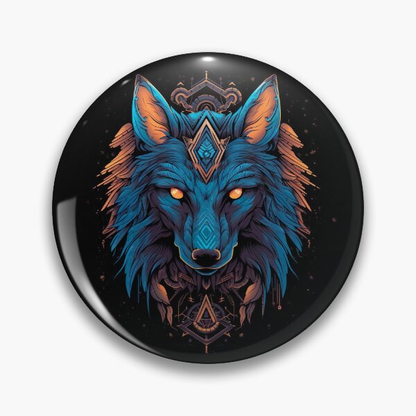 Item preview, Majestic Blue Wolf designed and sold by unknown-places.