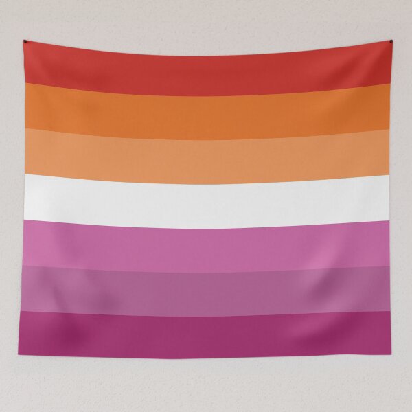 Item preview, The Lesbian Pride Flag designed and sold by Chele Martines.