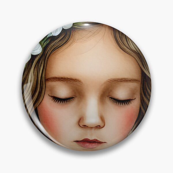 Item preview, Niña durmiendo en flores designed and sold by Alienzombie13.