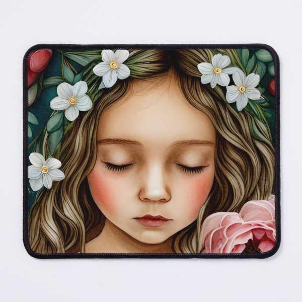 Item preview, Girl Sleeping in Flowers designed and sold by Alienzombie13.