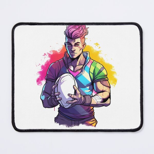 Item preview, Gay Rugby Player 2 (no text) designed and sold by The Nerdy Squizzle.