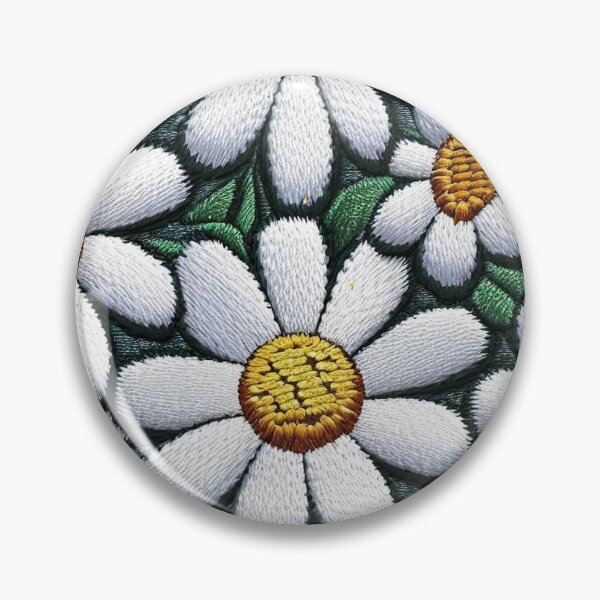 Item preview, Stitched Daisies  designed and sold by FlowFlex.