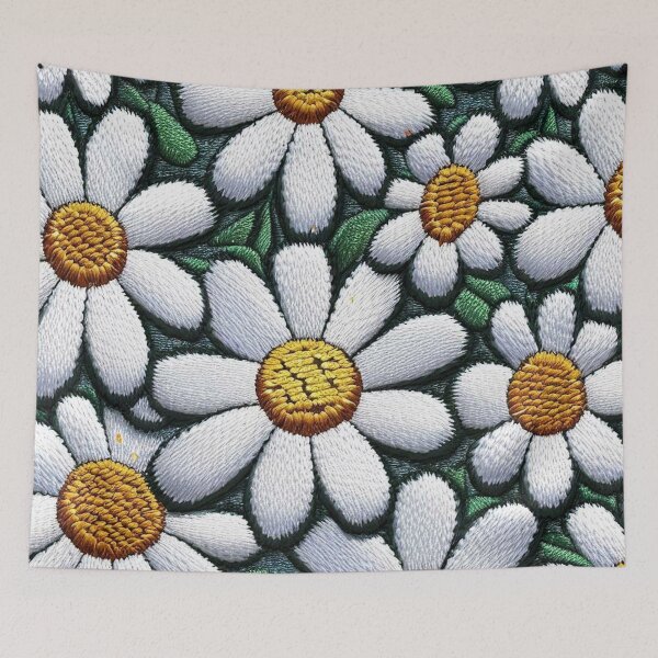 Item preview, Stitched Daisies  designed and sold by FlowFlex.