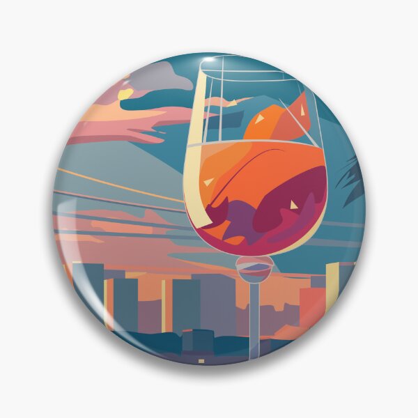 Item preview, City view, sunset designed and sold by Mashusha-art.