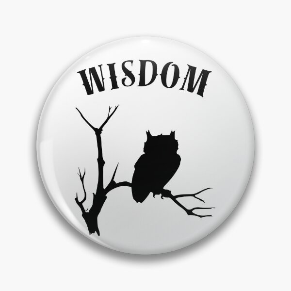 Item preview, Owl Spirit Animal - Wisdom designed and sold by QuotableCulture.