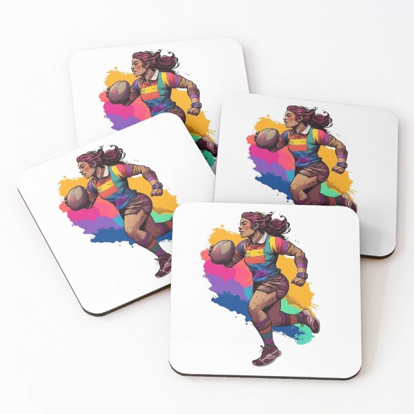 Item preview, Female Gay Rugby Player (no text) designed and sold by The Nerdy Squizzle.