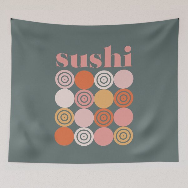 Item preview, Sushi, Japanese food designed and sold by PoshJocks.