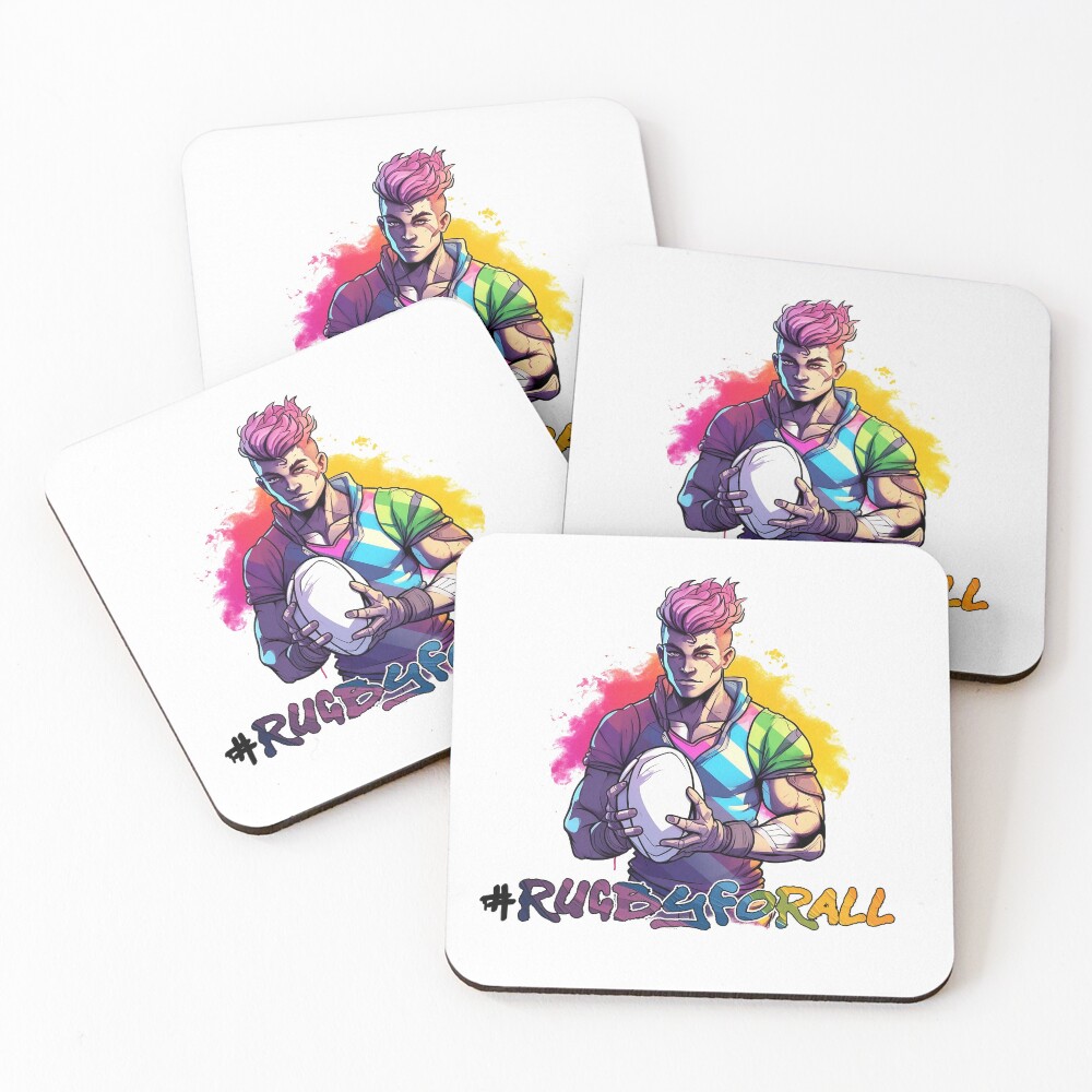 Item preview, Coasters (Set of 4) designed and sold by NerdySquizzle.